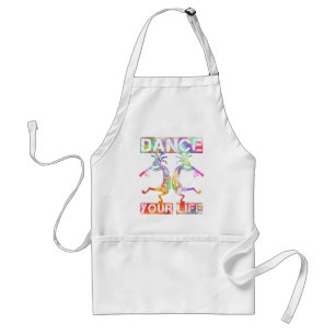 Native Americans Kokopelli - Dance Your Life 3 Adult Apron