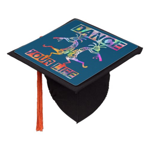 Native Americans Kokopelli _ Dance Your Life 3 Graduation Cap Topper