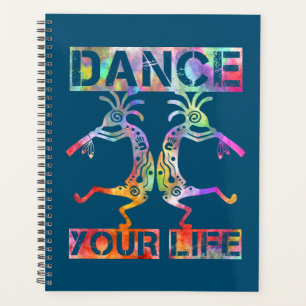 Native Americans Kokopelli - Dance Your Life 3 Planner