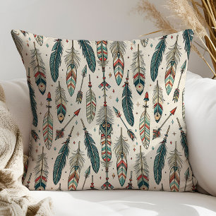 Native Arrows Pillow Stylish Ethnic Home Accent