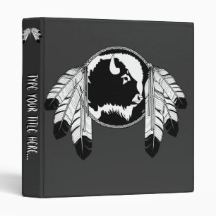 Native Art Binder Custom Native Wildlife Book