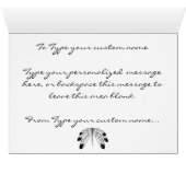 Native Art Card First Nations Wildlife Art Card (Inside Horizontal (Bottom))