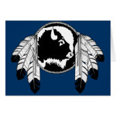 Native Art Card First Nations Wildlife Art Card (Front Horizontal)