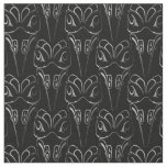 Native Art Fabric Eagle Totem Pole Tribal Fabric