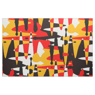 Native Art Fabric Four Nations Modern Art Fabric