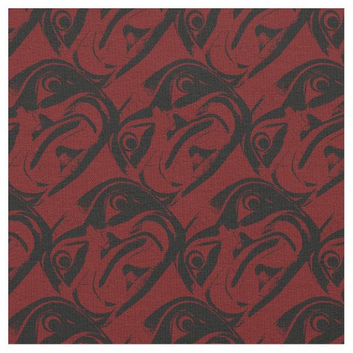 Native Art Fabric Haida First Nations Art Fabric