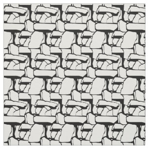 Native Art Fabric Haida Vancouver Inukshuk Fabric