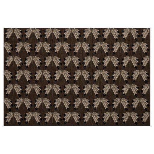 Native Art Fabric Tribal Eagle Feather Art Fabric
