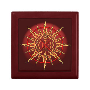 Native Art Gift Box Custom Spiritual Jewelry Box