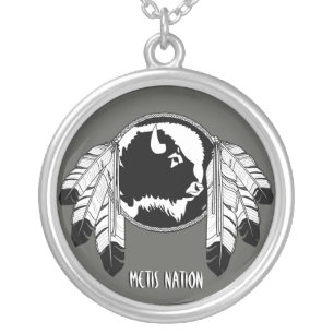 Native Art Necklace Personalized Metis Necklace