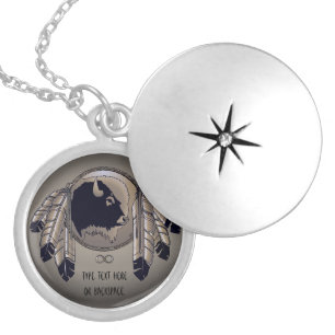 Native Art Necklace Personalized Tribal Necklace