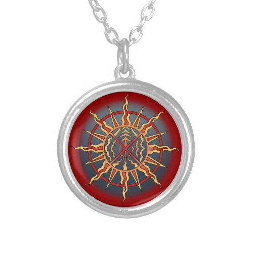 Native Art Necklace Spiritual Elements Tribal Gift