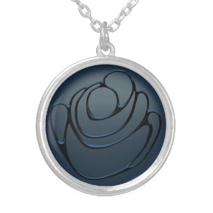 Native Art Necklace Tribal Hugs Romantic Jewelry