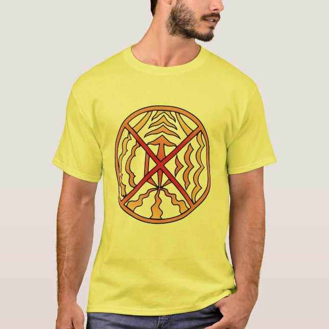 Native Art T-Shirt Men's Tribal Spirit Shirts (Front)