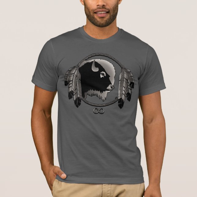 Native Art T-shirt Tribal Wildlife Shirts & Gifts (Front)