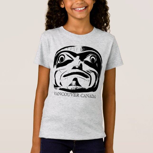 Native Art T-Shirt Vancouver Haida Souvenir Shirt (Front)