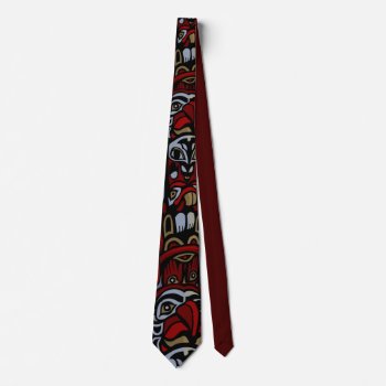 Native Art Ties First Nations Totem Neckties by artist_kim_hunter at Zazzle