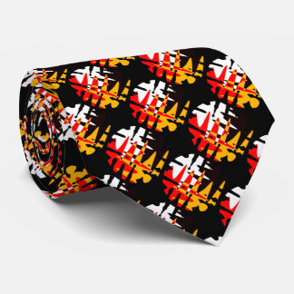 Native Art Ties Tribal Spiritual 4 Nations Necktie