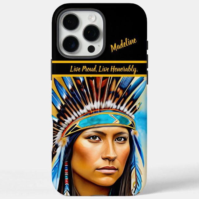 Native Art Tribal Elegance Case-Mate iPhone Case (Back)