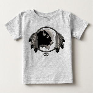 Native Baby Shirt Native Wildlife Art Baby Shirt