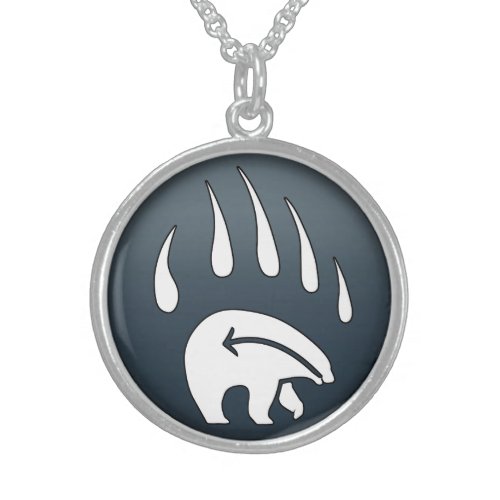 Native Bear Necklace Tribal Wildlife Art Jewelry