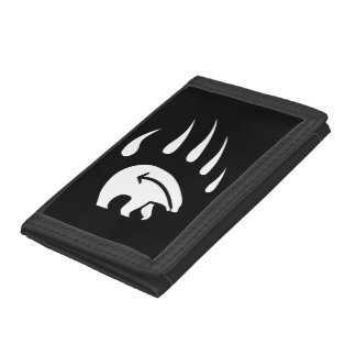 Native Bear Wallet Tribal Bear Art Wallet Gifts
