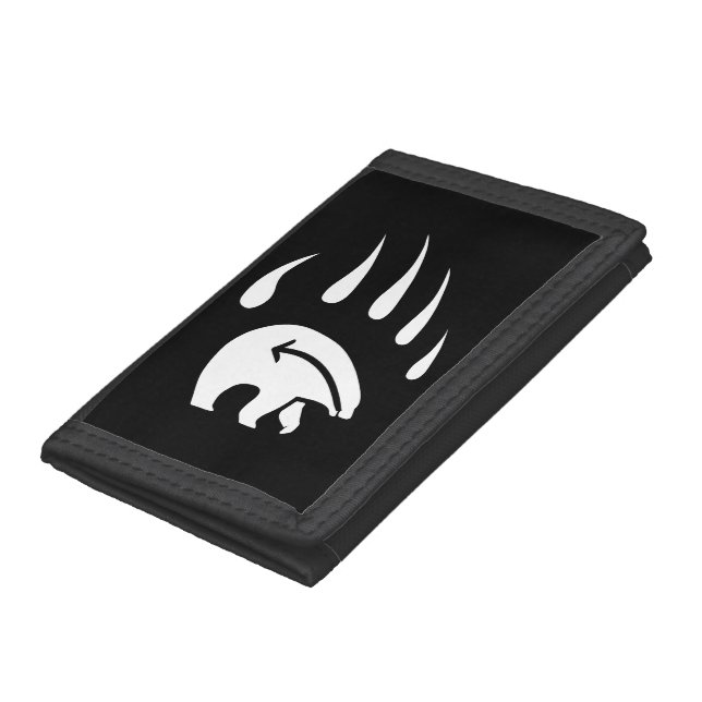 Native Bear Wallet Tribal Bear Art Wallet Gifts (Bottom)