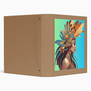 NATIVE BEAUTY #1 3 RING BINDER