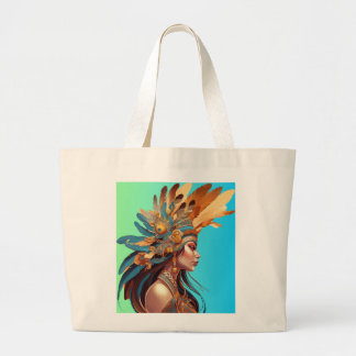 NATIVE BEAUTY #1 LARGE TOTE BAG