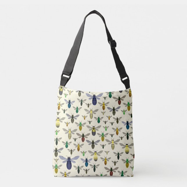 Native Bees Tote Bag (Front)