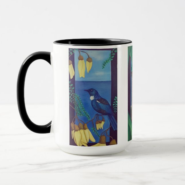 Native Birds Mug (Left)