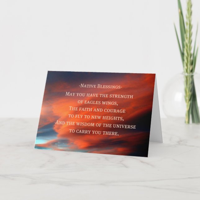 Native Blessings Card (Front)