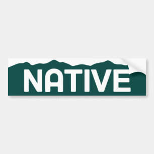 Native Colorado Bumper Sticker
