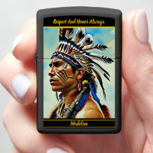 Native Craft : Artistic Flair Zippo Lighter