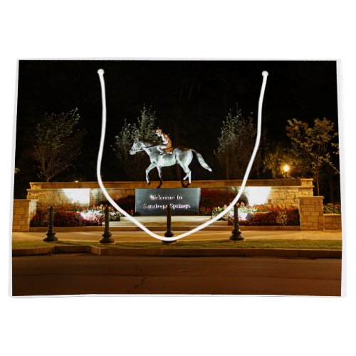 Native Dancer Horse Statue Saratoga Gift Bag