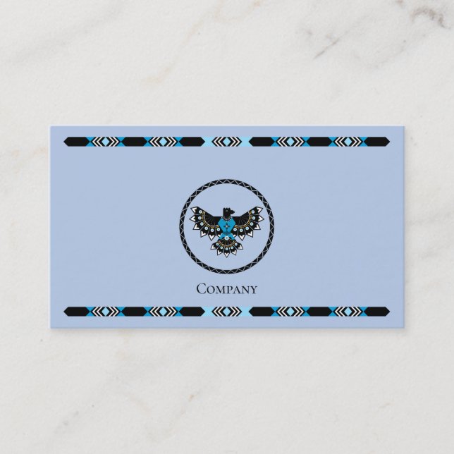 Native Eagle Business Card (Front)