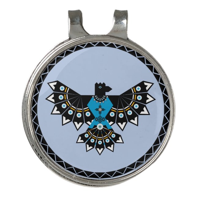 Native Eagle Golf Hat Clip (Front)