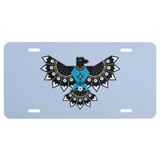 Native Eagle License Plate (Front)