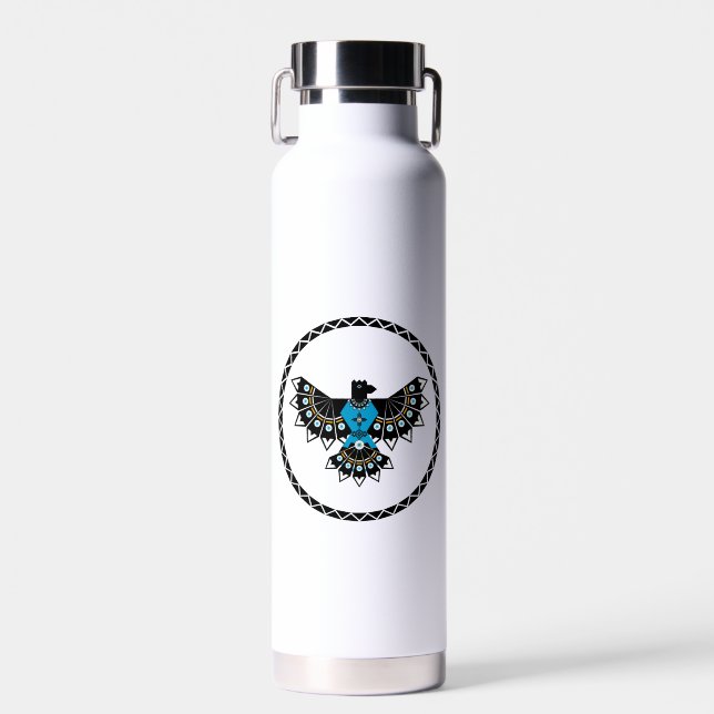 Native Eagle Water Bottle (Front)