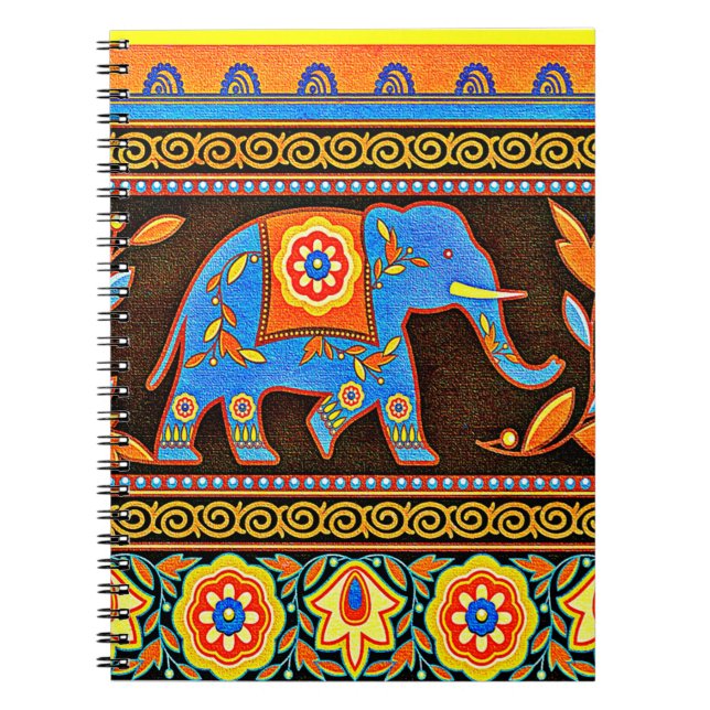 Native elephant notebook (Front)