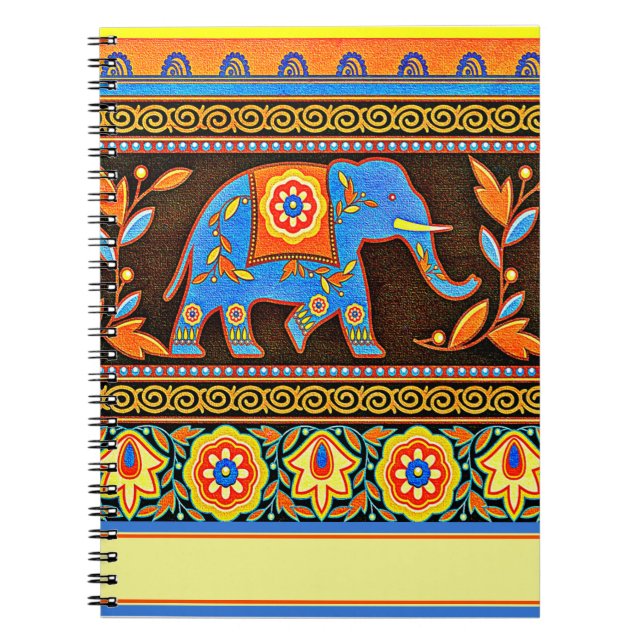 Native elephant notebook (Front)