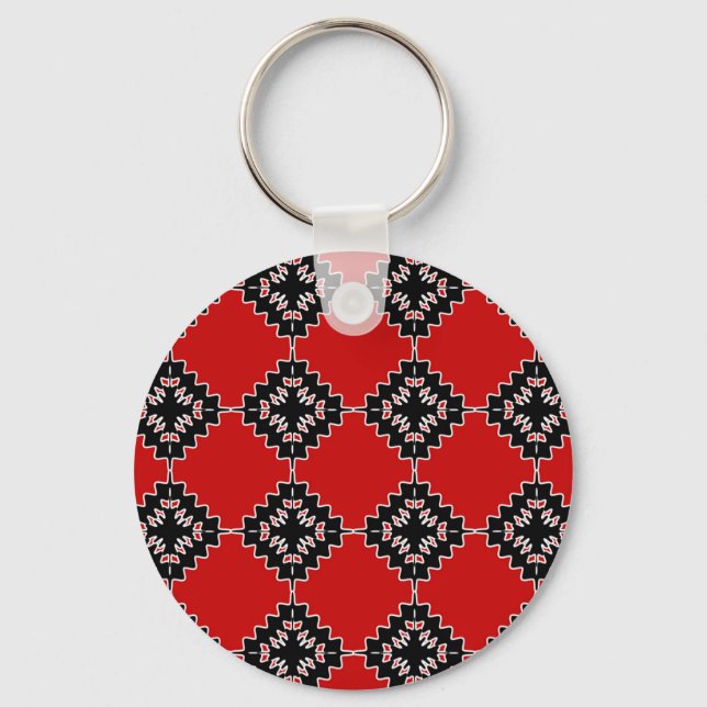 Native ethnic pattern keychain (Front)