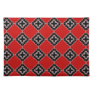 Native ethnic pattern placemat