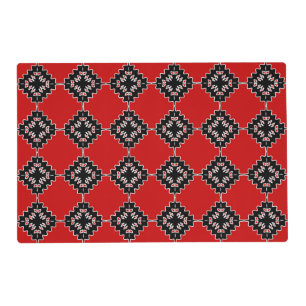 Native ethnic pattern placemat