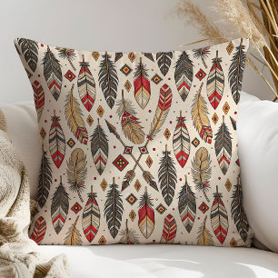 Native Feather Pillow Tribal Style for Any Room