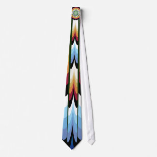 Native Fire and Water Tie
