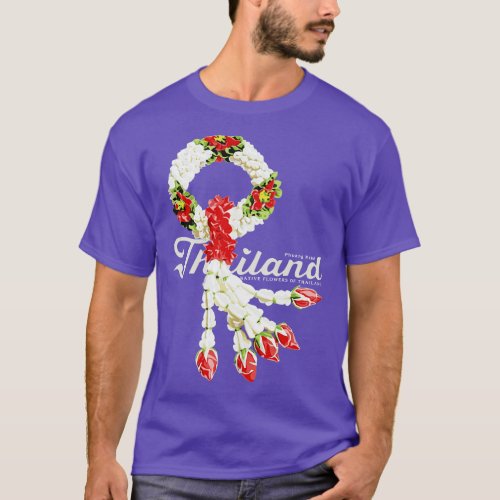 Native Flowers of Thailand T_Shirt