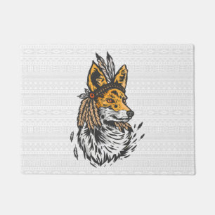 Native Fox Doormat