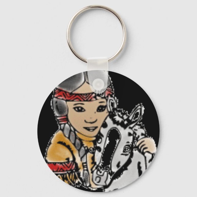 Native Friends Keychain (Front)