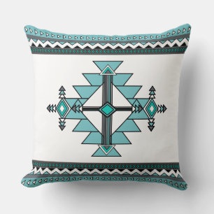 Native Geometric    Throw Pillow